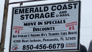 Emerald Coast Storage/Parking and U-Haul -Jackson