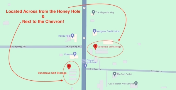 Storage Units at Vancleave Self Storage - 10910 Highway 57