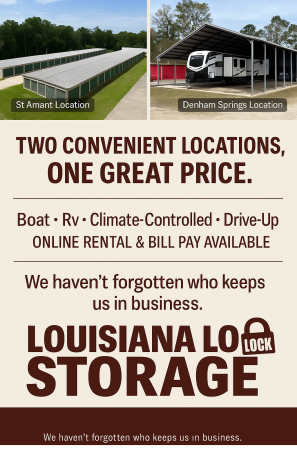 Louisiana Lock Storage-Denham Springs