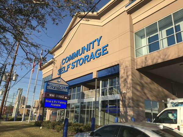 Storage Units at Community Self Storage - Bellaire / West U / Galleria - 5611 S. Rice Ave. - 5611 South Rice Avenue