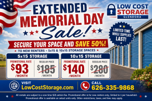Low Cost Storage - Glendora (ALL DRIVE-UP SPACES)