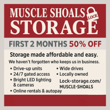 Muscle Shoals Lock Storage